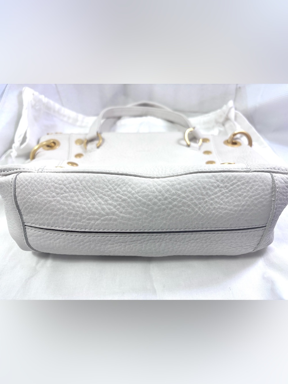 Hammitt Daniel Calla Bag. Lily White/Brushed Gold. - Picture 6 of 16